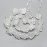 Bjergkrystal – Rå, Snekvarts (10–27mm) - Uniq Perler - 112899