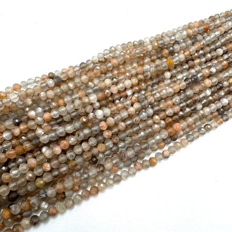 Black Bone Solsten – Facetteret (3mm) - Uniq Perler - 115355