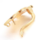 Bladformet Mellemled/Bail Med Zirkonia Sten - Uniq Perler - 2848452