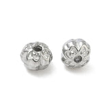 Blomst Perler i Stål – (6mm, 6 stk) - Uniq Perler - 