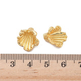 Blomster Perlehatte – 18K Forgyldt Messing (14,5x13,5x2,5mm) 2 stk. - Uniq Perler - 122663