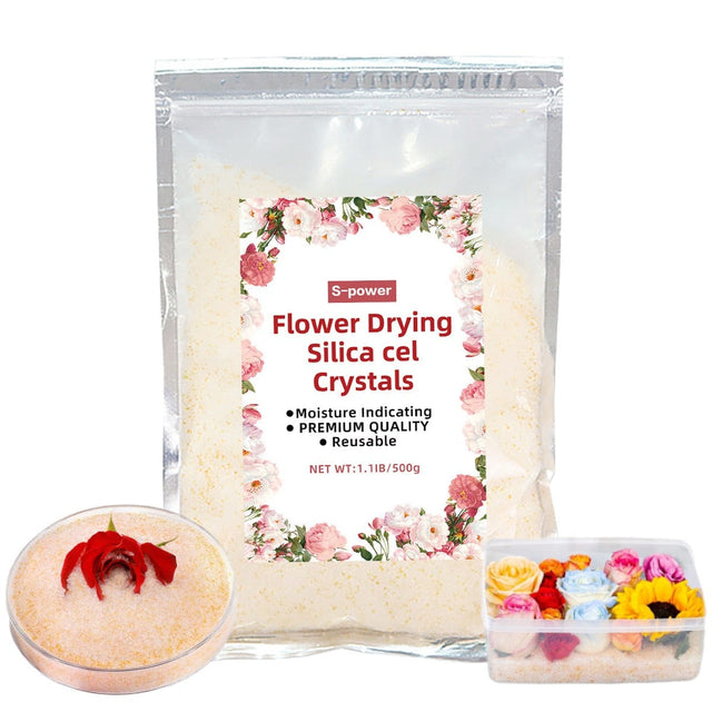 Blomstertørrings Gel – Genanvendelige "Perler" med Farveindikator - Uniq Perler - 115622