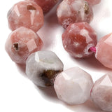 Blossom Jade Facetteret – Star Cut (7 - 8.5mm) - Uniq Perler - 113143