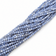 Blue Lace Agat Perler – Facetterede (3mm) - Uniq Perler - 125627