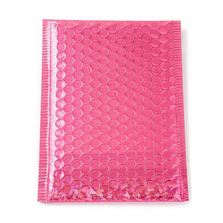 Boblekuverter – Pink, Rektangulær (24x15x0,6cm) 10 stk. - Uniq Perler - 124235