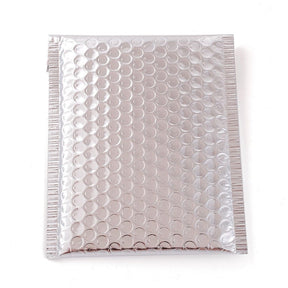 Luftpolstertaschen für den Versand – Silber (22x15x0,5cm), 10 Stück - Uniq Perler - 5688441967
