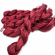 Bordeaux nylon tråd, 2mm (ca 12 meter.) - Uniq Perler - 115300