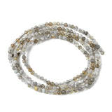 Botswana Agat – Facetteret (3mm) - Uniq Perler - 111535