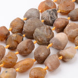 Botswana Agat – Nuggets (13 - 35mm) - Uniq Perler - 116100