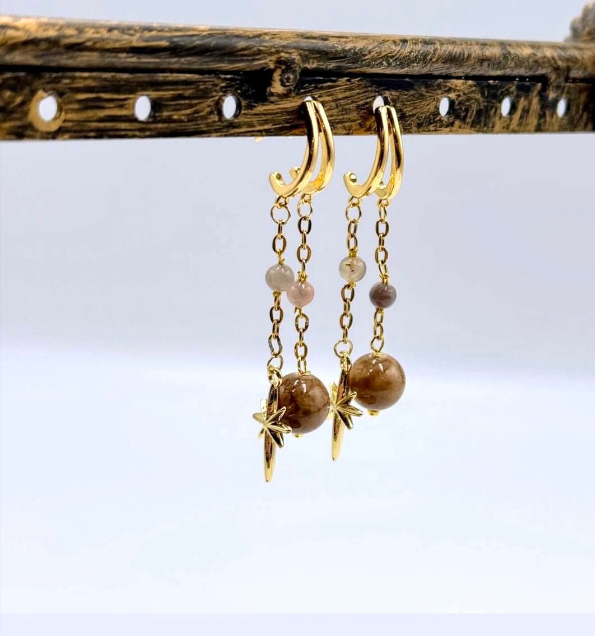 Botswana Agat – Runde (3mm) - Uniq Perler - 116266