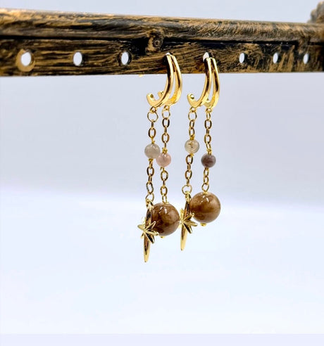 Botswana Agat – Runde (3mm) - Uniq Perler - 116266