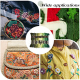 Broderigarn i Polyester – 6 - Trådet, Grøn/lime Gradient (18 Dukker, 8m) - Uniq Perler - 