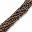 Bronzit – Frostet/Mat (4mm) - Uniq Perler - 113729