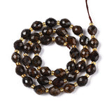 Bronzit Perler – Facetterede Ovale (8~9x6~8mm) - Uniq Perler - 