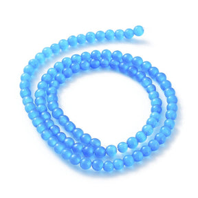 Cat Eye - Blue (4mm) - Uniq Perler - 111913