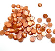Cat Eye Cabochons – Brun/Orange (6mm) 20 Stk - Uniq Perler - 114886