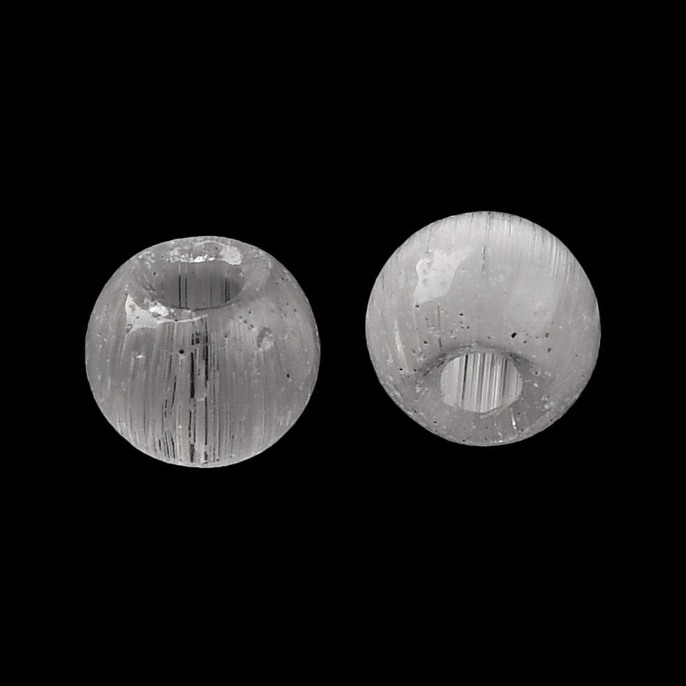 Cat Eye Perler - Glas (4x3mm) 150 stk - Uniq Perler - 673369