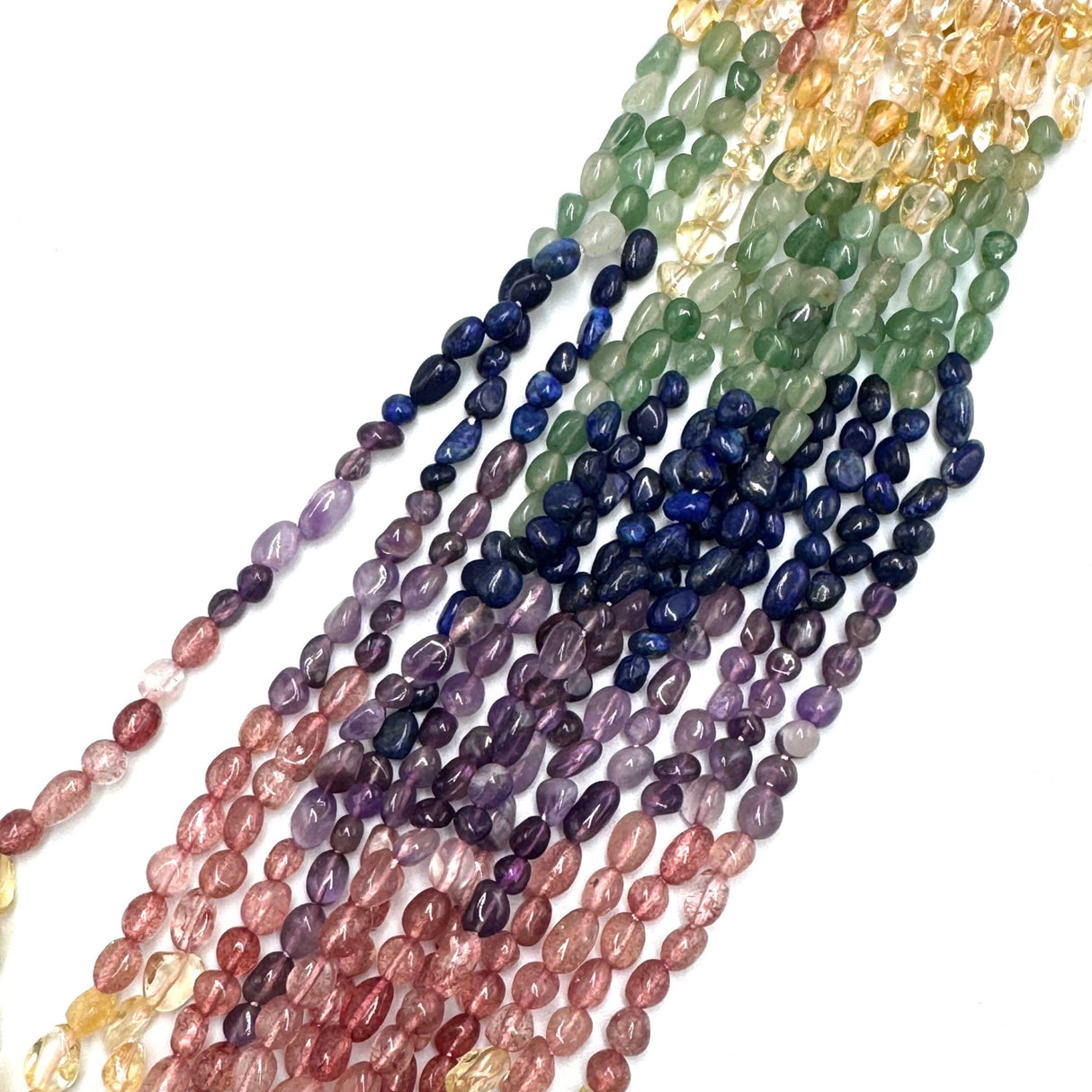 Chakra Nuggets, (8 - 11mm) - Uniq Perler - 276410