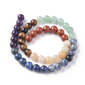 Chakra Beads, (10mm) - Uniq Perler - 108901