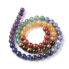 Chakra Beads, (6mm) - Uniq Perler - 113415