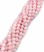 Cherry Blossom Jaspis Perler – Frostet, Runde (8mm) - Uniq Perler - 119061