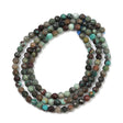 Chrysocolla – Facetteret Runde (3,5mm) - Uniq Perler - 115064