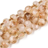 Citrine Beads – Faceted Rondelle (7~8x5~6mm)