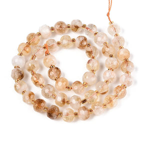 Citrine Beads – Faceted Rondelle (7~8x5~6mm)