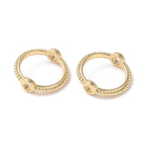 Connector Mellemleds Ringe Til Perle, 14K Forgyldt, 11mm, 8 Stk. - Uniq Perler - 111453