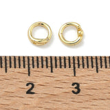 Connector Ringe – Langtidsholdbar 18K Forgyldt Messing (5x2mm) 10 stk. - Uniq Perler - 126147