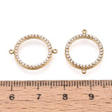 Connector/Mellemled med Perler – Vandfast Rustfrit Stål (19mm) - Uniq Perler - 122167