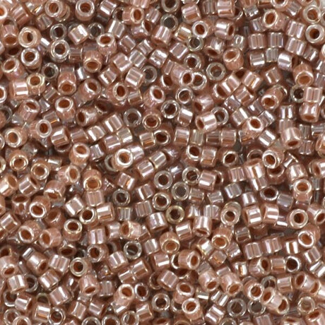 Creabead miyuki beads Miyuki Delica Perler, ceylon light cinnamon 256, 11/0