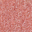 creabead miyuki beads Miyuki Delica Perler, DB 0106, 11/0 transparant luster shell pink