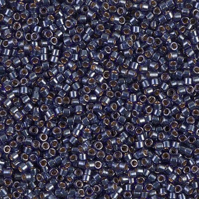 creabead miyuki beads Miyuki Delica Perler, DB 0278, , lined luster cobalt 11/0