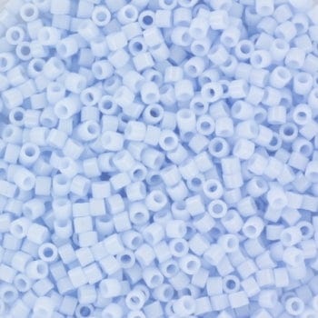 creabead miyuki beads Miyuki Delica Perler, DB 1497, Opaque light sky blue, 11/0