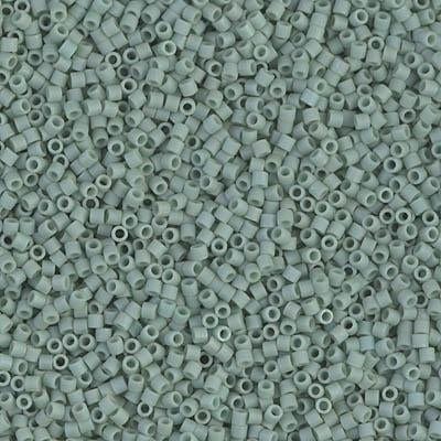 CREABEAD miyuki beads Miyuki Delica Perler, opaque matte luster sea foam 374, 11/0