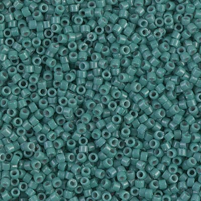 Creabead miyuki beads Miyuki delica's 11/0 - duracoat opaque dyed eucalyptus 2131
