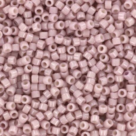 Creabead miyuki beads Miyuki delica's 11/0 - duracoat opaque dyed soft baby pink 2361
