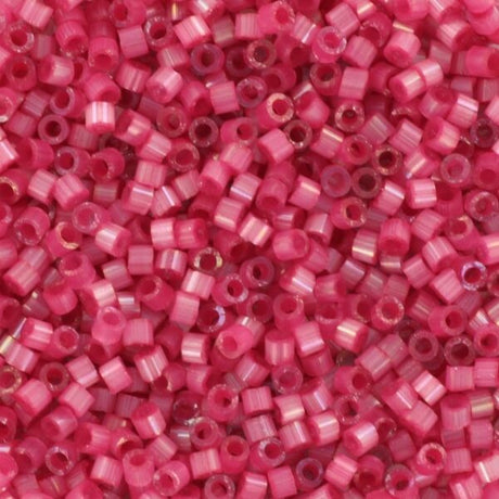 Creabead miyuki beads Miyuki delica's 11/0 - silk satin dyed rose 1807
