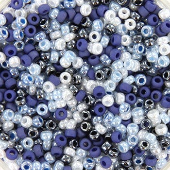 Creabead miyuki beads Miyuki Rocailles Perler, MIX80, blue wonder 11/0