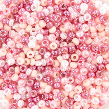 Creabead miyuki beads Miyuki Rocailles Perler, MIX83, cotton candy 11/0