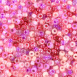 CREABEAD miyuki beads Miyuki Rocailles Perler, MIX89, Candy floss, 11/0