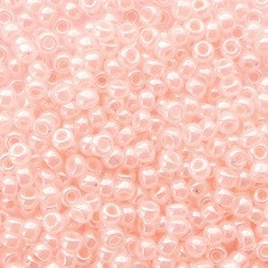 Creabead miyuki beads Miyuki Rocailles Perler, RR 519, Ceylon Baby Pink, 11/0