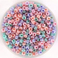 Creabead miyuki beads Miyuki Rocailles Perler, RR MIX 96 shiny colors 8/0