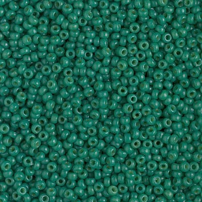creabead miyuki beads Miyuki seed beads 11/0 - duracoat opaque dyed spruce 4477