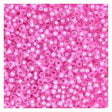Creabead miyuki beads Miyuki seed beads 11/0 - silverlined dyed alabaster hot pink 644