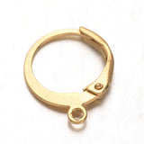 Creol i Vandfast Forgyldt Stål – (14,5x12mm) 1 par - Uniq Perler - 115992