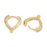 Creol – Zirkonia, Langtidsholdbar 18K forgyldning (16x14,5mm) - Uniq Perler - 117325