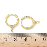 Creoler – m. Zirkonia, Langtidsholdbar Forgyldt Messing (20mm) - Uniq Perler - 115688