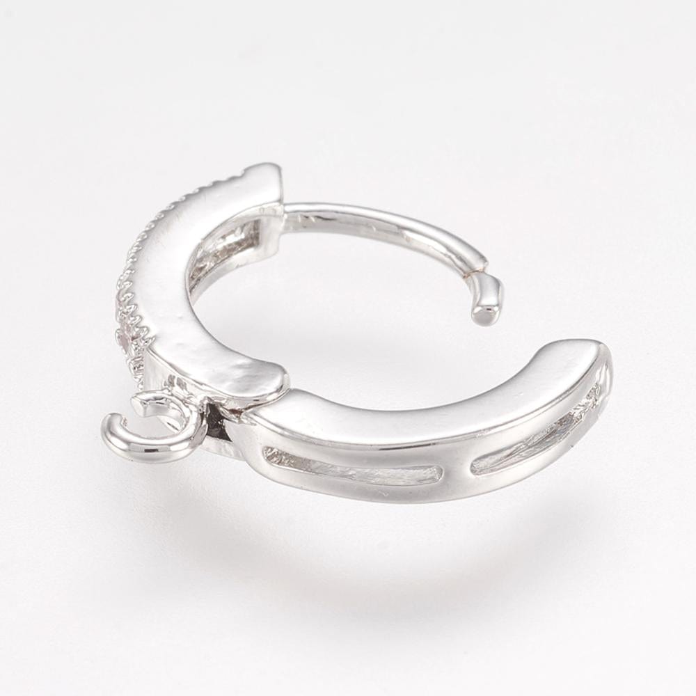 Creoler Med Zirkonia Sten (15x13mm) - Uniq Perler - 0001489437